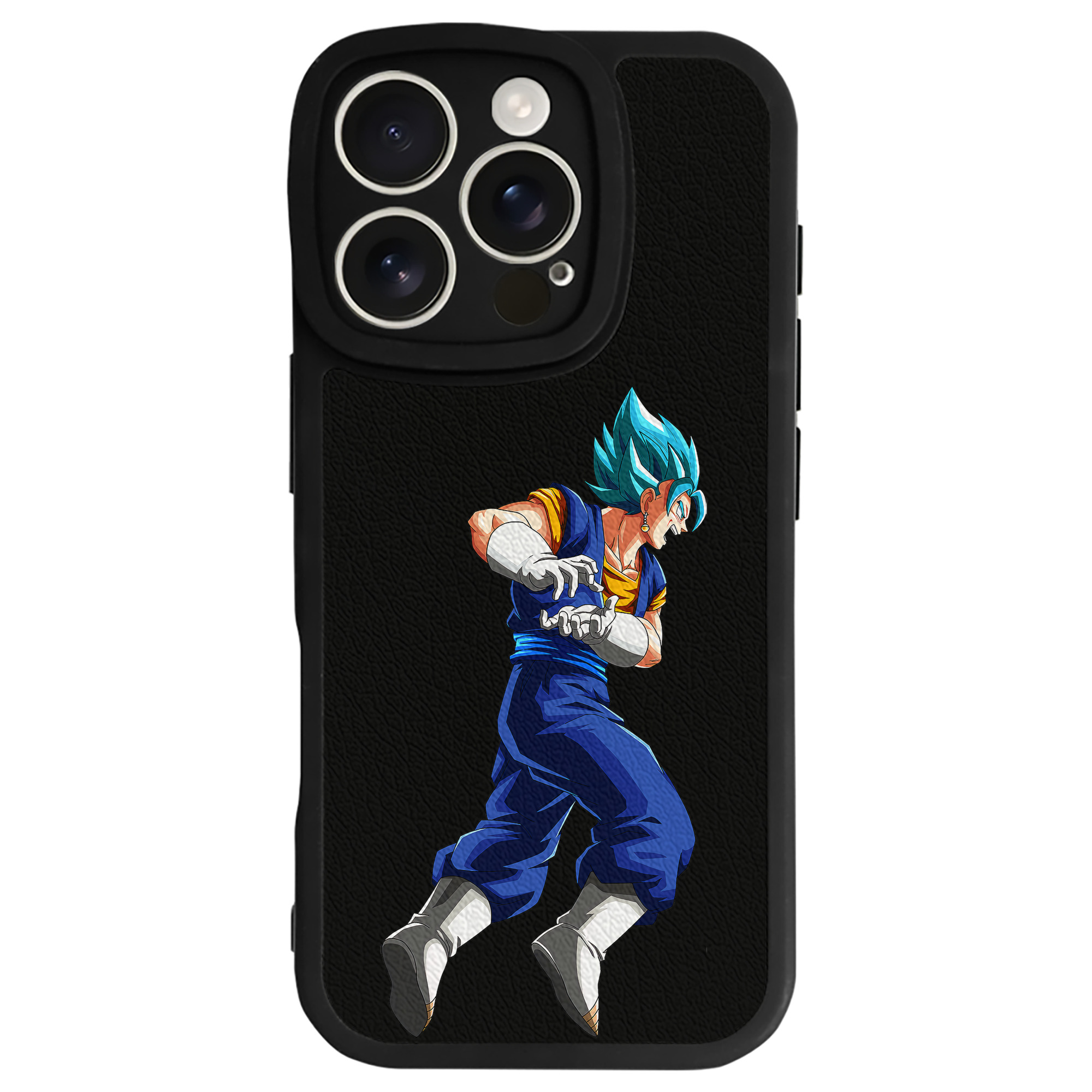 （画像用） ドラゴンボール ベジット DRAGON BALL Vegetto 【iPhone 16シリーズ対応】シリコンスマホケース（レザー調） 材質：シリコン